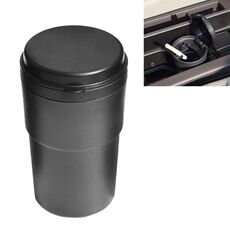 Posacenere PBT ignifugo auto resistente al calore (nero)