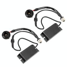 2 PCS 1156 / BAU15S DC12V 50W 6 Ohm Indicatori di direzione / Luce di retromarcia / Luce di stop Decodificatore a doppia resistenza diviso