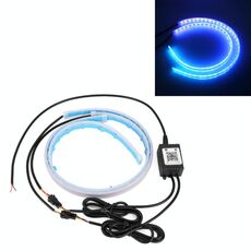 Controllo APP per luci di marcia diurna colorate da 60 cm DC12V 7.4W per auto