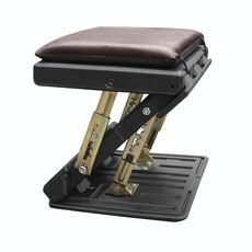 R-3600 Poggiapiedi regolabile per auto Poggiapiedi ergonomico (marrone)