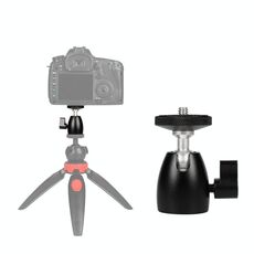 Q39 Testa a sfera in metallo panoramica con rotazione di 360 gradi per DSLR e fotocamere digitali