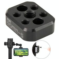 Piastra a sgancio rapido Piastra di montaggio esterna per telecamera in lega di alluminio per DJI RONIN-S Gimbal