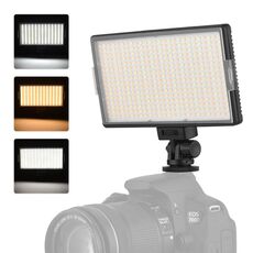 LED01 416 LED 3600LM Fotografia professionale per vlogging Video e studio fotografico Luce per fotocamere DSLR Canon / Nikon