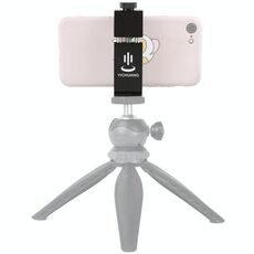 YICHUANG JH-01 Adattatore per morsetto per treppiede per telefono in lega di alluminio per 65-95 cm