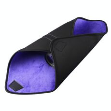 Fotocamera per fotografia in stoffa pieghevole da cento Fotocamera SLR Liner Borsa per lenti Ispessimento Panno avvolto Plus Velvet, Dimensioni: 45x45cm (Viola)