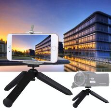 2 in 1 treppiede palmare autoritratto monopiede selfie stick per smartphone, fotocamere digitali, videocamere sportive GoPro