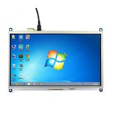 Schermo LCD Waveshare 10.1inch tocco resistente, interfaccia HDMI, Progettata per Raspberry Pi