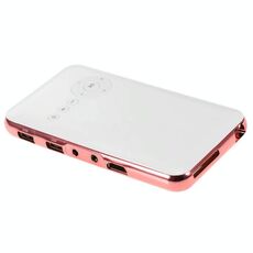 Wejoy DL-S6 + 1000 lumen 854x480 Smart Mini proiettore, CPU RK3128, 1 GB + 32 GB, Android 4.4, Bluetooth, WiFi, HDMI (oro rosa)