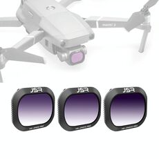 JSR Drone 3 in 1 Gradient GND8 + GND16 + GND32 Lens Filter per DJI MAVIC 2 Pro