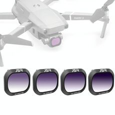 JSR Drone 4 in 1 Gradient GND4 + GND8 + GND16 + GND32 Lens Filter per DJI MAVIC 2 Pro