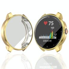 Per Garmin Vivoactive 3 Versione musicale Cassa protettiva TPU (oro)