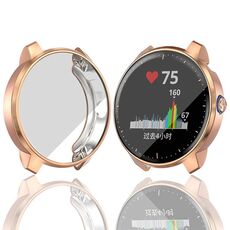 Per Garmin Vivoactive 3 Versione musicale Custodia protettiva TPU (oro rosa)