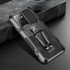 Per Samsung Galaxy S30 Ultra Machine Armor Warrior Custodia protettiva antiurto per PC + TPU (nera)