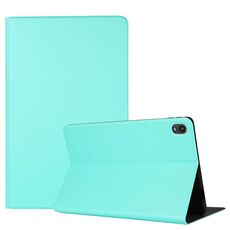 Per Lenovo Tab P11 (TB-J606F) Custodia protettiva a vibrazione orizzontale in TPU con struttura in tensione e supporto (verde menta)