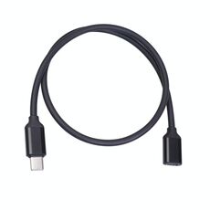 Cavo esteso di alimentazione PD tipo C / USB-C maschio a femmina, lunghezza: 0,5 m