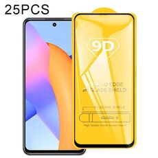 Per Huawei Honor 10X Lite 25 PCS 9D Full Glue Pellicola in vetro temperato a schermo intero