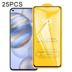 Per Huawei Honor 30 25 PCS 9D Full Glue Pellicola in vetro temperato a schermo intero