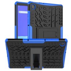 Per Lenovo Tab M10 HD Gen 2 (TB-X306F) Custodia antiurto per pneumatici TPU + PC con supporto (blu)