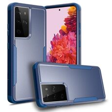 Per Samsung Galaxy S21 Ultra 5G TPU + custodia protettiva antiurto PC (Royal Blue)