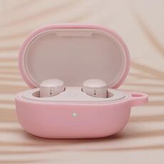 Custodia protettiva per auricolari in silicone per Xiaomi Redmi Airdots3 (rosa)
