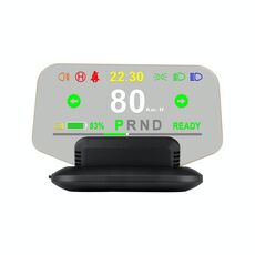 T1 5,1 pollici Auto HUD Display a testa apertura OversPeed Allarme / restante Display percentuale della batteria per il modello Tesla 3 / Y