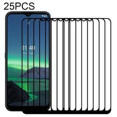 Per Nokia 1.4 25 PCS Pellicola intera a schermo intero in vetro temperato