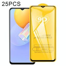 Per vivo Y51 (2020, Dicembre) 25 PCS 9D Colla integrale Pellicola in vetro temperato a schermo intero