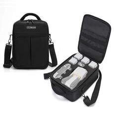 Scatola di custodia per la scatola del custodia da viaggio della spalla impermeabile impermeabile antiurto Ugrade per DJI Air 2s (nero)