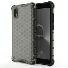 Per ALCATEL 1B (2020) Amichevoro antiurto PC + Case TPU (nero)