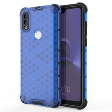 Per ALCATEL 1V (2020) Ambito antiurto PC + Case TPU (blu)