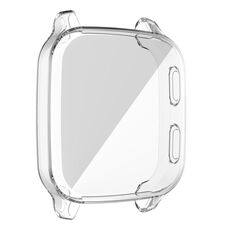 Per Garmin Venu SQ Copertura a piena copertura TPU Electroplating Case (trasparente)