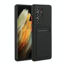 Per Samsung Galaxy S21 Ultra 5G Slot Slot Design Cassa protettiva in TPU antiurto (nero)