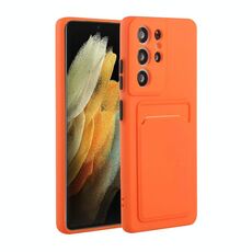 Per Samsung Galaxy S21 Ultra 5G Slot Slot Design Cassa protettiva in TPU antiurto (arancione)