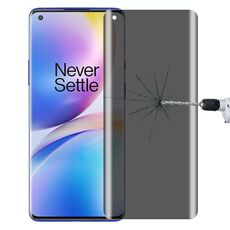 Per OnePlus 8 Pro 0.3mm 9h Durezza superficie 3D Superficie curvata Pellicola Pellicola di vetro Pellicola