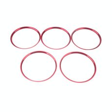 A5819-01 5 Pz Automobile Rosso Condizionatore Air Outlet anello decorativo per Mercedes-Benz