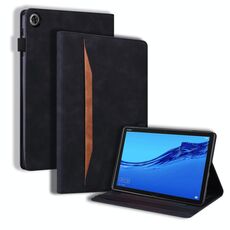 Per Honor Pad 5 8 / Huawei MediaPad M5 Lite 8,0 pollici Business Affari Antiurto Antiurto Caso in pelle flip orizzontale con titolare e carte e slot per schede e fotogrammi e slot fotografica e slot per PENNA e funzione Sleep / Wake-up (nero)