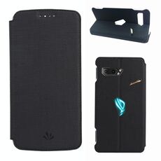 Per Asus ROG Phone II (ZS660KL) ViLi Magnete orizzontale Flip antiurto TPU + custodia protettiva in pelle PU Slot per scheda e supporto (nero)