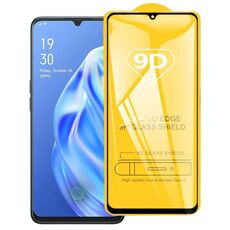 Per il film in vetro temperato a schermo intero OPPO F15 9D ​​a colla
