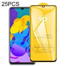 Per Huawei Honor Play 4T Pro 25 PCS 9D Full Glue Pellicola in vetro temperato a schermo intero