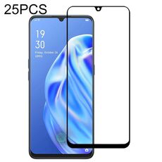 25 PZ 9H Surface Hardness 2.5D Colla intera a schermo intero Pellicola in vetro temperato per OPPO F15
