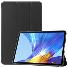 Per Huawei Honor V6 / MatePad Custodia protettiva in pelle per tablet PC con vibrazione orizzontale da 10,4 pollici, modello universale, con staffa ripiegabile e funzione di sospensione (nero)