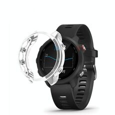 Per Garmin Forerunner 245 TPU Custodia in orologio traslucido (trasparente)