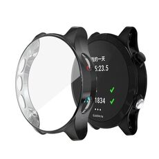 Per Garmin Forerunner 935 TPU Custodia per orologi elettroplafati (nera)