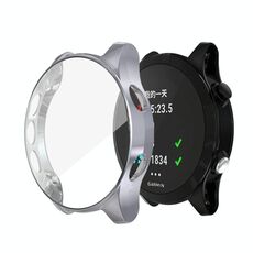 Per Garmin Forerunner 935 TPU Guarnizione per orologi elettroplateri (colore della pistola)