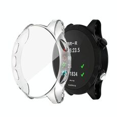 Per Garmin Forerunner 935 TPU Guarnizione per orologi elettroplateri (trasparente)