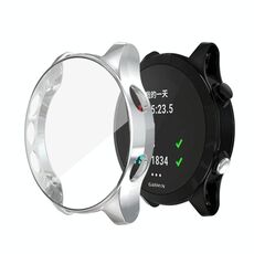 Per Garmin Forerunner 935 TPU Cassa dell'orologio elettroplata (argento)