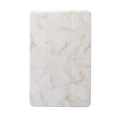 Per Huawei MatePad 10,4 pollici (2020) Custodia in pelle a ribaltamento orizzontale con motivo a trama marmo, con supporto a tre pieghe e funzione di sospensione / sveglia (grigio)