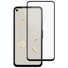 Per Google Pixel 4a Full Glue Pellicola in vetro temperato a schermo intero (nero)