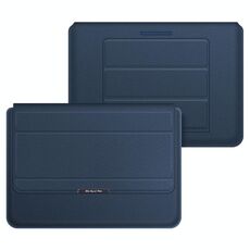 4 in 1 Portabiccio universale PU PU PU PROTEZIONE PUL Laptop da polso da polso, Dimensioni: 17 pollici (blu navy)