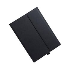 Per Microsoft Surface Pro 7/7+ Microfiber Lampskin Texture in pelle a flip orizzontale in pelle orizzontale con slot a penna e supporto (nero)
